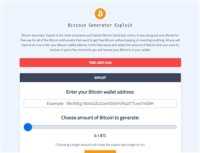Bitcoin Generator Exploit